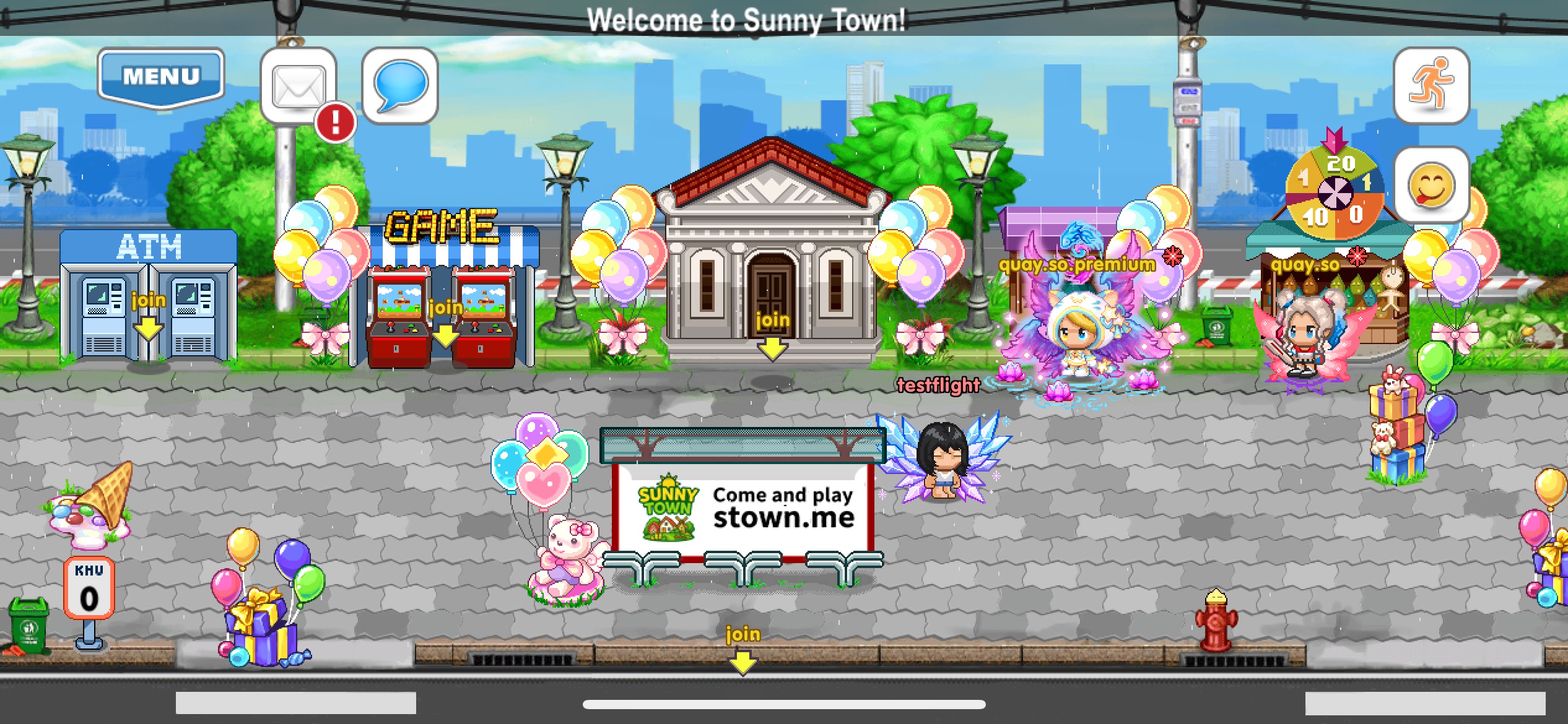 SunnyTown iOS landscape gameplay